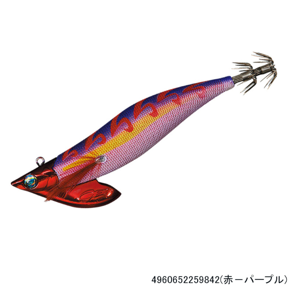 エメラルダスボート2 3.5号50g(赤-パープル)